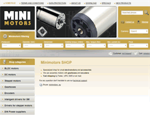 Tablet Screenshot of minimotors.eu